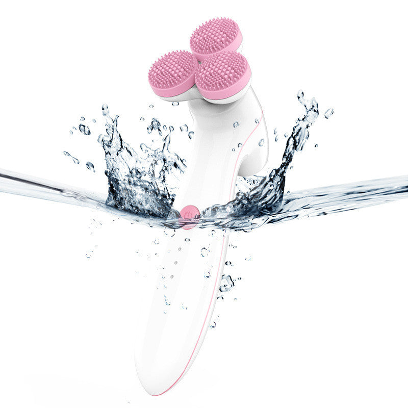 Electric Facial Cleanser 3D Silicone Massage