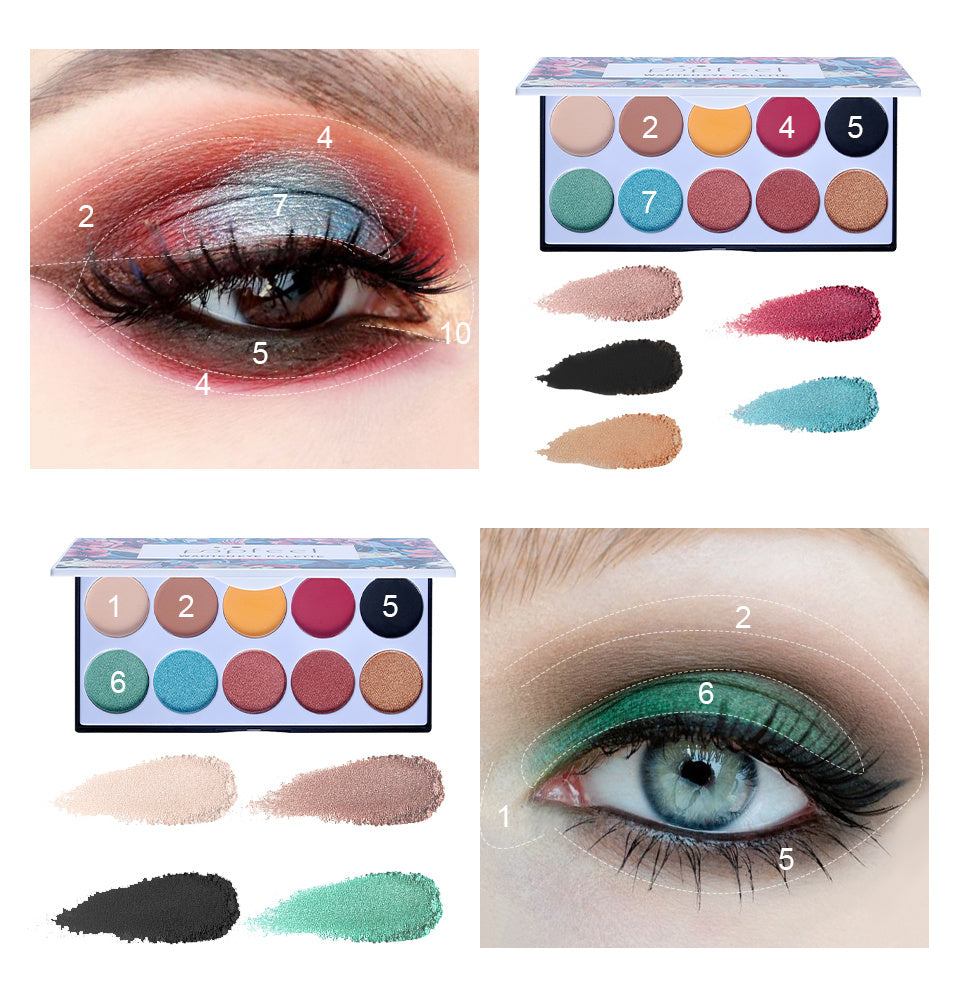 Matte Eyeshadow Palette (Waterproof)