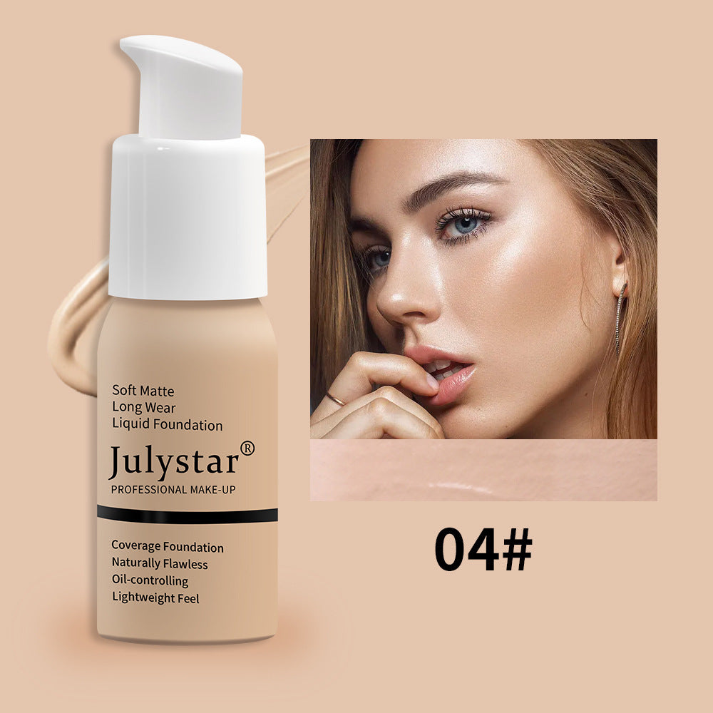 Soft Matte Finish Liquid Foundation (Waterproof)