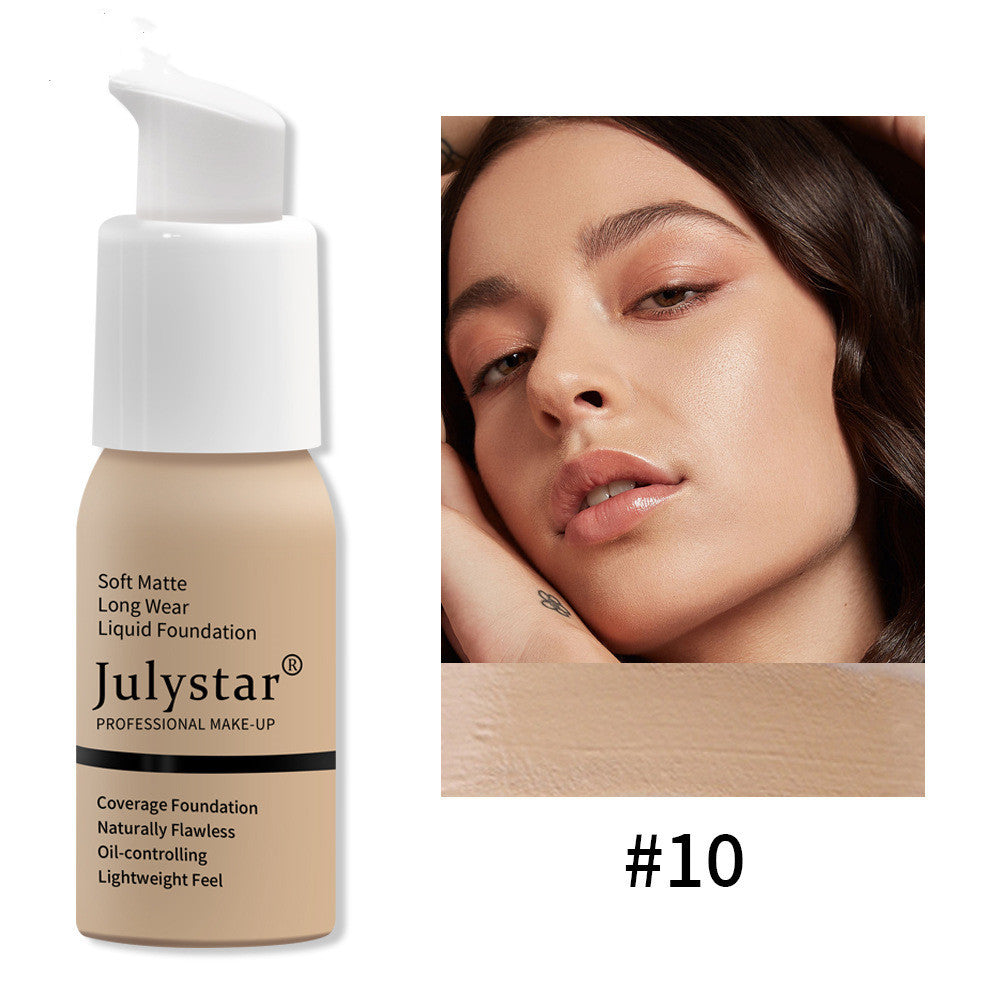 Soft Matte Finish Liquid Foundation (Waterproof)